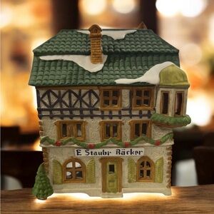 Department 56 E. Staubr Bäcker Bakery Alpine Village Series